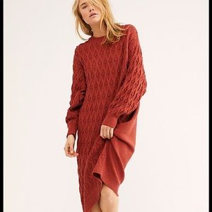 Free people Nicole sweater dress